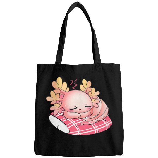 Axolotls Pet Sleeping Axolotls Funny Mexican Salamander Lover Napping Bags