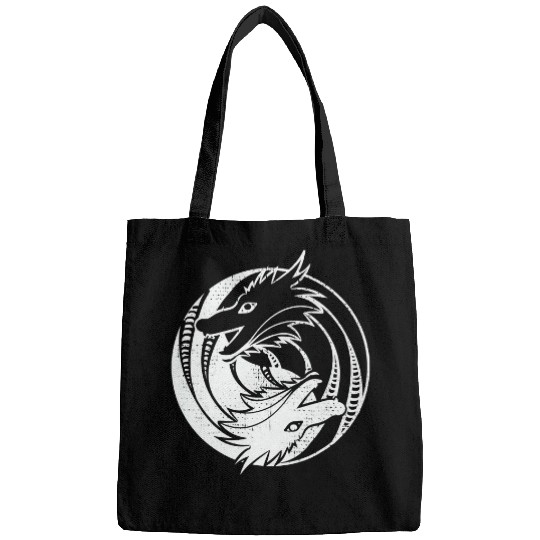Dragon Pet Namaste Yoga Yin Yang dragon Qi Gong Yoga Tai Chi Bags