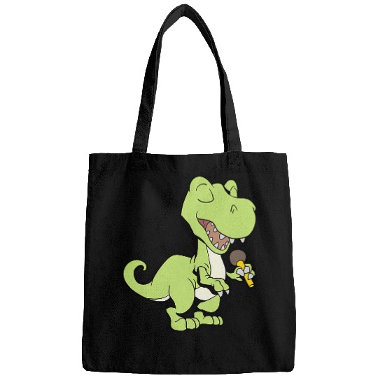 Dinosaur Pet Singing dinosaur with microphone TREX Bags