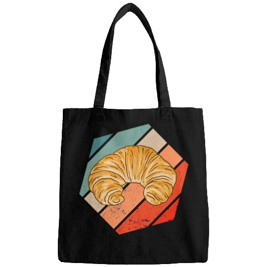 Baking Retro Breakfast Croissant Lover Baker Croissant Bags