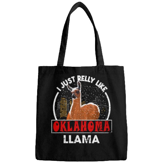 Llama Pet Oklahoma Day I Just Really Like Oklahoma Llama Kids Boys Bags