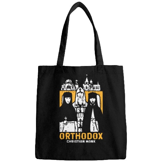 Christianity Monk Jesus Catholic 2Bible Orthodox Christian Bags
