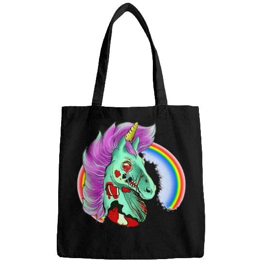 Unicorn Pet Possessed Unicorn Rainbow Zombicorn Haunted Horse Zombie Bags