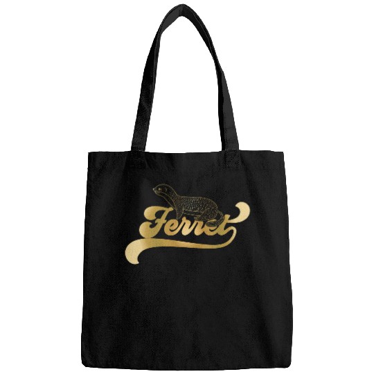 Ferret Pet Gorgeous Animal Pet Lover 2 Bags