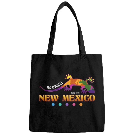 Gecko Pet Roswell New Mexico USA Desert Gecko Lizard Vacation Souvenir Bags