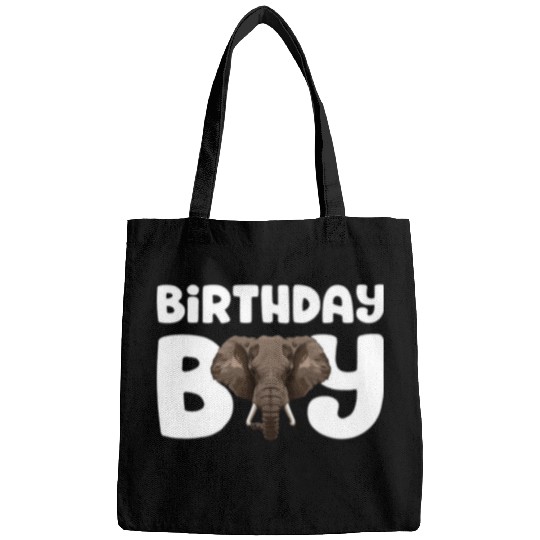 Elephant Mammal Birthday Boy Party Animal Kids Elephant Birthday Bags