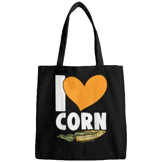 I Love Corn Grain Kernel Maize Lover Corn Farmer 21 Bags
