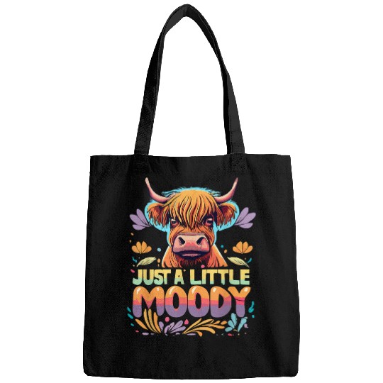 Highland Cow Cattle Just Little Moody Hairy Animal Farmer 21 Bags