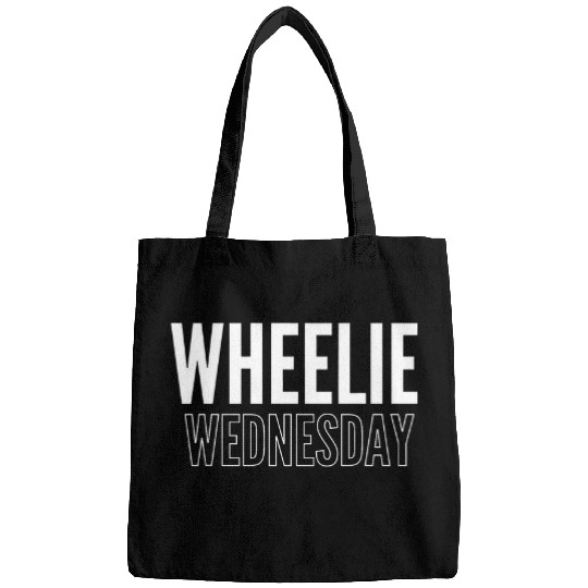 Wheelie Wednesday Stoppie Burnout Motorcyle Sport Bags