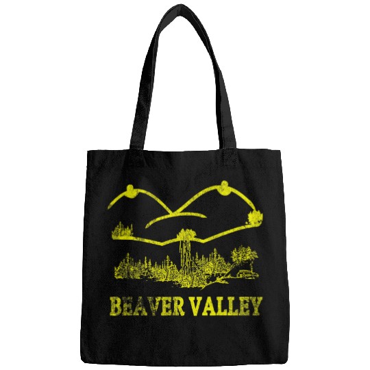 Beaver Pet Mens Beaver Valley Inappropriate Innuendo Humorous yellow Bags