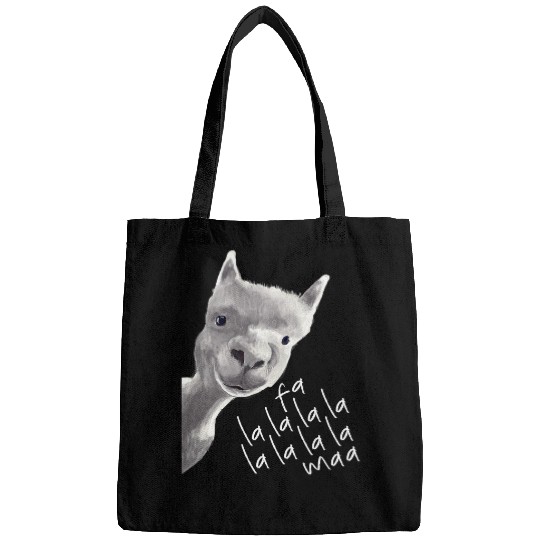 Llama Pet Funny Christmas Llama Fa La La Llama Family Pajamas Bags