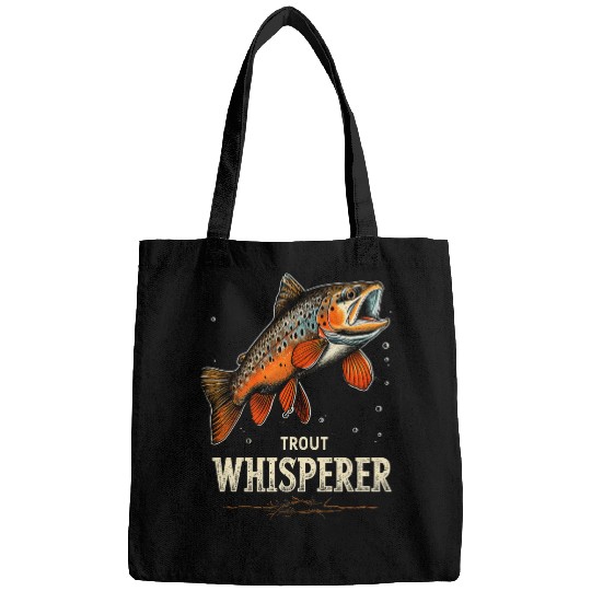 Fishing Fun Fly Fishing Fisherman Trout Whisperer Trout Fishing 8 Bags