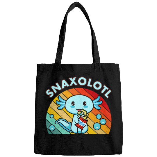 Axolotls Pet SnAxolotls  Kids Youth Salamander Lizard Cute Axolotls Bags