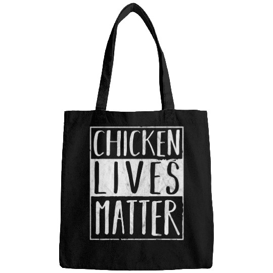 Chicken Pet Lives Matter Chicken Lover Cock Hen Farmer Men Women Bags