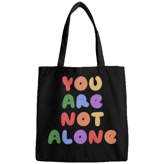 suicides Prevention 988 Ribbon You Are Not Alone Mental Health Awareness Bags
