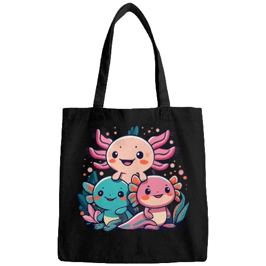 Axolotls Pet cute Axolotlss girls boys kids kawaii Axolotls salamander Bags