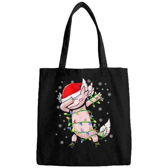 Axolotls Pet Christmas Axolotls  Wrapped In Christmas Light 151 Bags