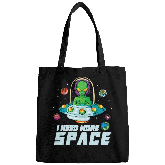 Aliens UFO Extraterrestrial Area 51 UFO Space Geek 2 Bags