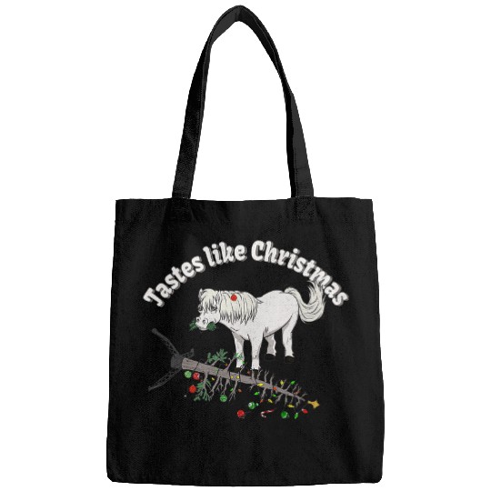 Kids Horse Christmas Girls Icelandic Funny Shetland Pony 2 Bags
