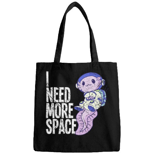 Axolotls Pet Space Galaxy Flying Axolotls Spacesuit Salamander Spaceship 5 5 Bags