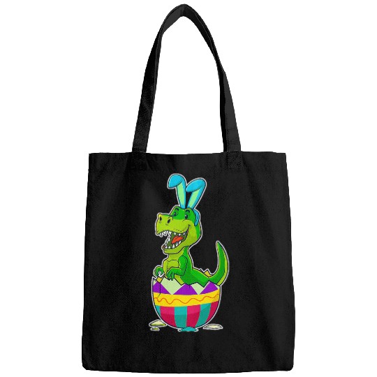 Dinosaur Pet Easter T rexs Dinosaur Bunny Egg Hunt Cute Boys Girls Kids Bags