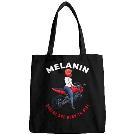 Melanin Bike Rider Black Queen Women Motorcycle Biker Riding 29 Bags