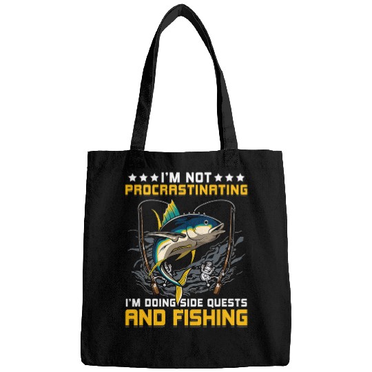 Fishing Fun Not Procrastinating Doing Side Quests Yellowfin Tuna Fishing Bags