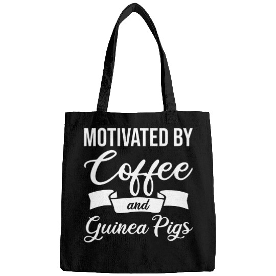 Guinea Pig Pet Motivated by Coffee and Guinea Pigs Bags