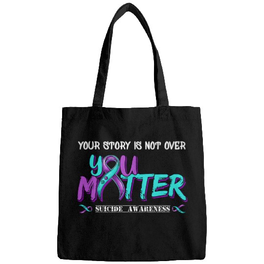suicides Prevention 988 Ribbon Fight suicides Awareness Prevention You Matter 3 Bags