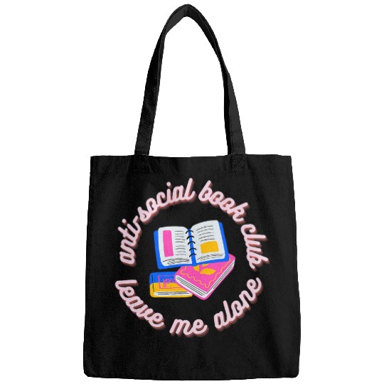 Book Fun antissocial Book Club Bags