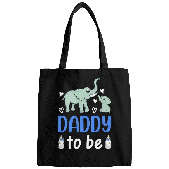 Elephant Mammal New Daddy Paternity New Dad Elephant Daddy To Be Bags