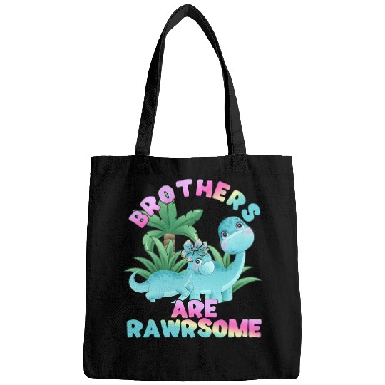 Dinosaur Pet Little Sister Big Brother Are Rawrsome Matching Kid Bags