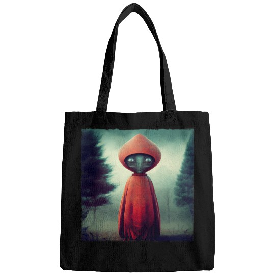 Aliens UFO Flatwoods Monster Braxie 1952 Creepy Alien Cryptid Legend 2 Bags