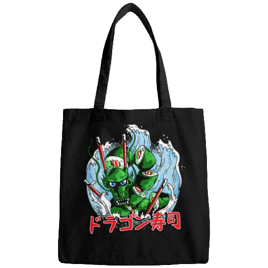 Dragon Pet Sushi Kaiju Dragon Japan Manga Anime Fans Bags