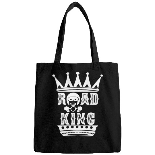 King of the Road 2Motorcycle Biker Chopper Freedom Rider Bags