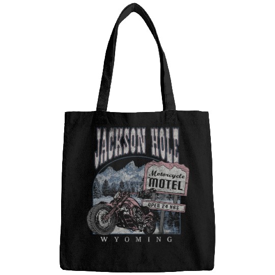 Jackson Hole Wyoming Motorcycle Motel Bags
