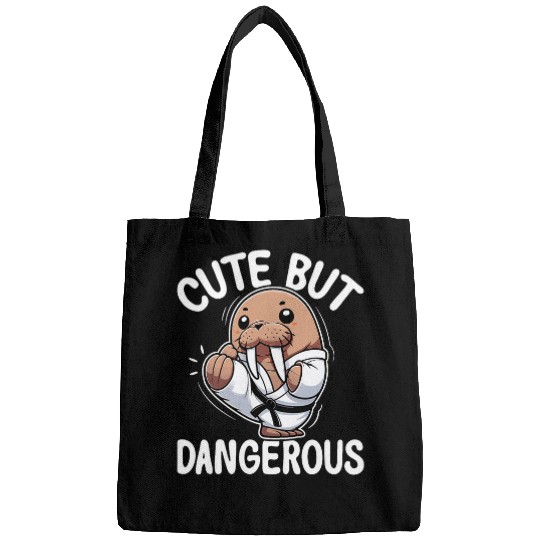 Walrus Cute But Dangerous Bags