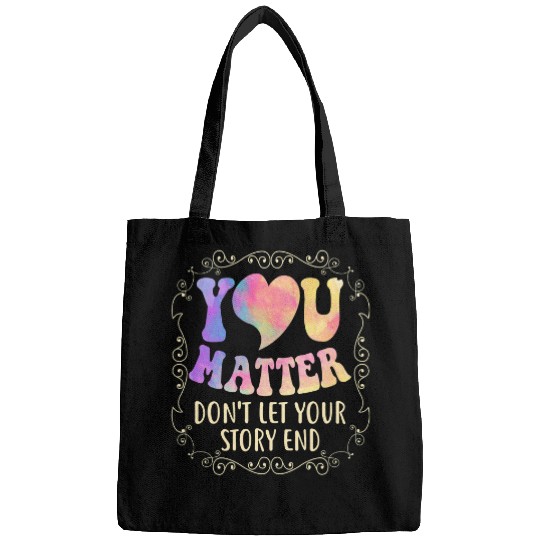 suicides Prevention 988 Ribbon you matter 2suicides Bags