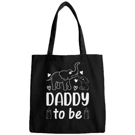 Elephant Mammal New Daddy Paternity Baby Shower Elephant Daddy To Be Bags