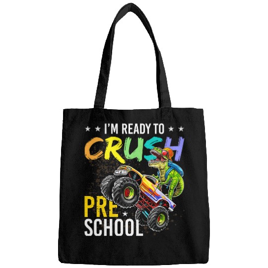 Dinosaur Pet Teacher Crush Preschool Dinosaur Monster Truck Back To School Boy 305 Bags