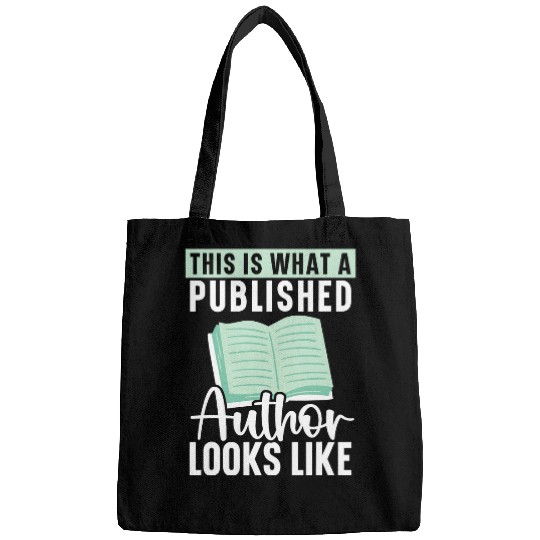 Author Bookworm Novel Book Writer Journalist Literature 7 Bags
