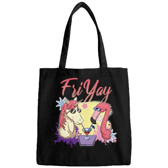 Unicorn Pet Flamingo Bird Friyay Unicorn Flamingo Tropical Bags