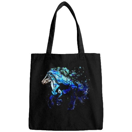 Horse Pet Galaxy horse animal print design Bags