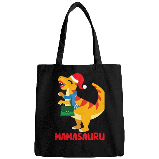 Dinosaur Pet Mamasaurus TRex Matching Family Pajama PJ Christmas Bags