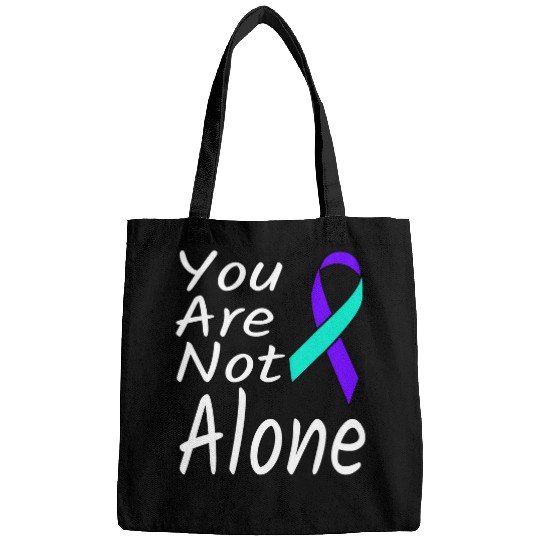 suicides Prevention 988 Ribbon You Are Not Alone suicides Prevention Ribbon Awareness Bags