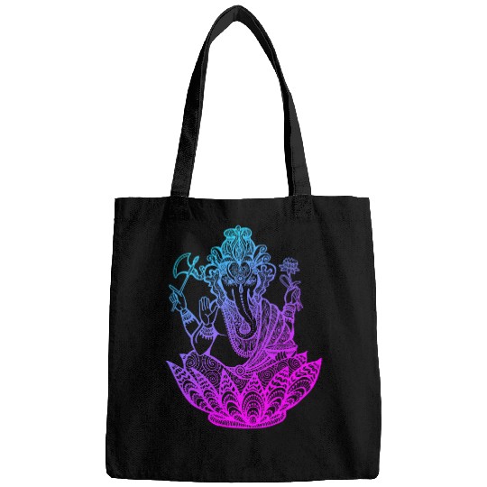 Elephant Mammal Ganesh Symbol Yoga Hindu Men Women Elephant Meditation Bags