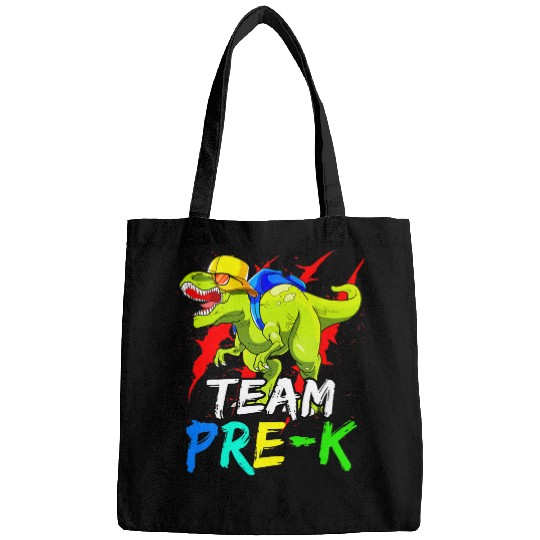 Dinosaur Pet Teacher Team Pre K Dinosaur T rexs Back To School Bags
