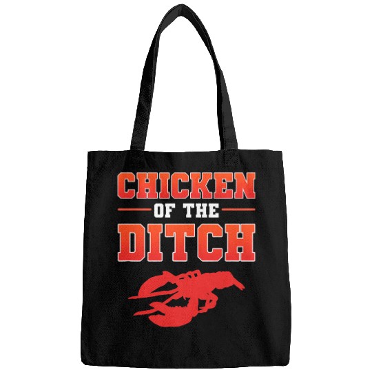 Chicken Pet Funny Crawfish Red Lobster Chicken Of The Ditch Bags