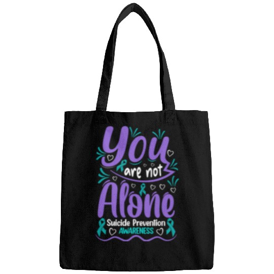suicides Prevention 988 You are not alone Bags
