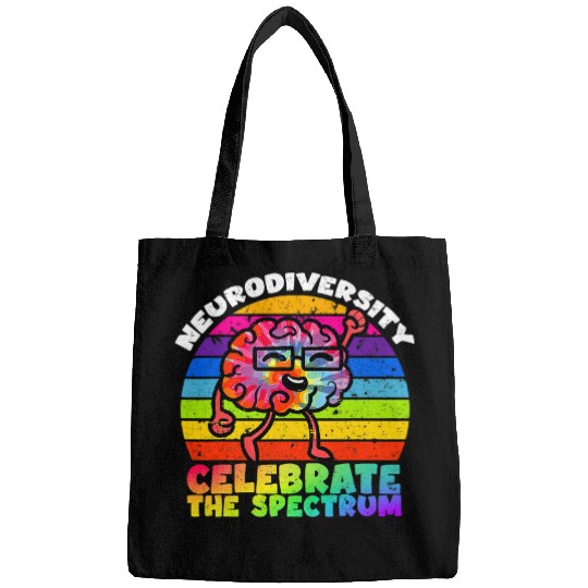 Autism Puzzle Neurodiversity ASD ADHD Brain Autism Awareness Adults 2Kids Bags